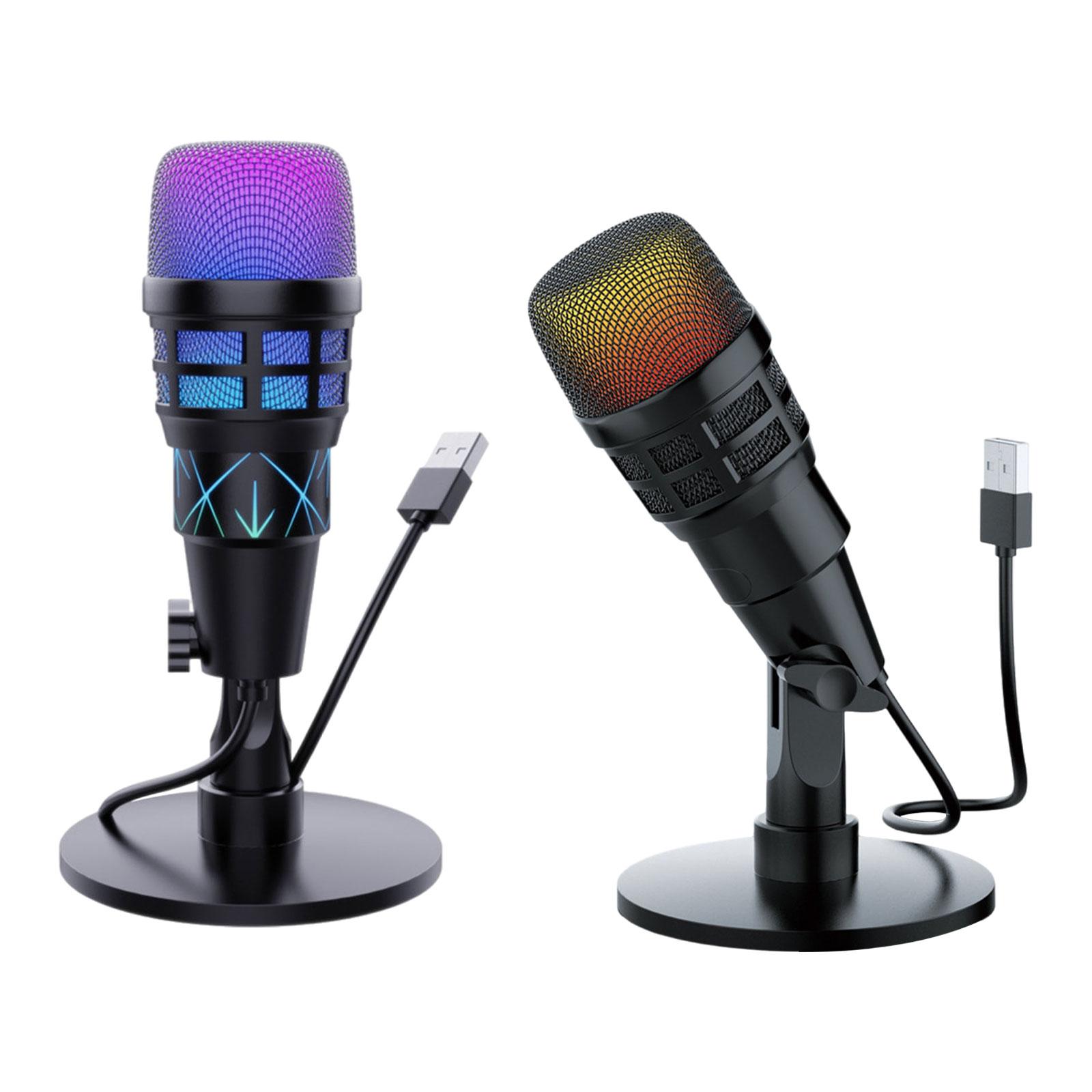 Streaming Mic Condenser - Microphone de jeu à condensateur USB