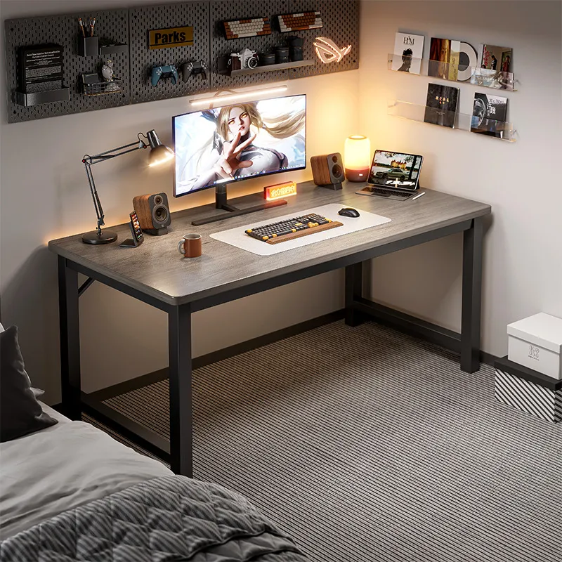 Esports Gaming House - Bureau d'ordinateur rectangulaire simple pour chambre