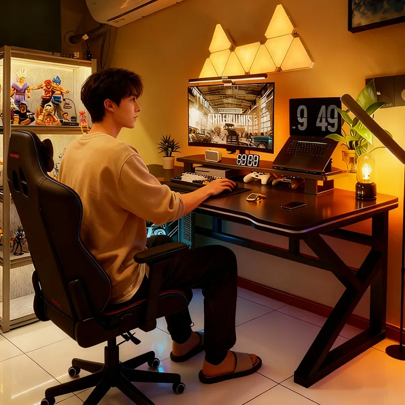 Esports Gaming House - Bureau de jeu noir style e-sport