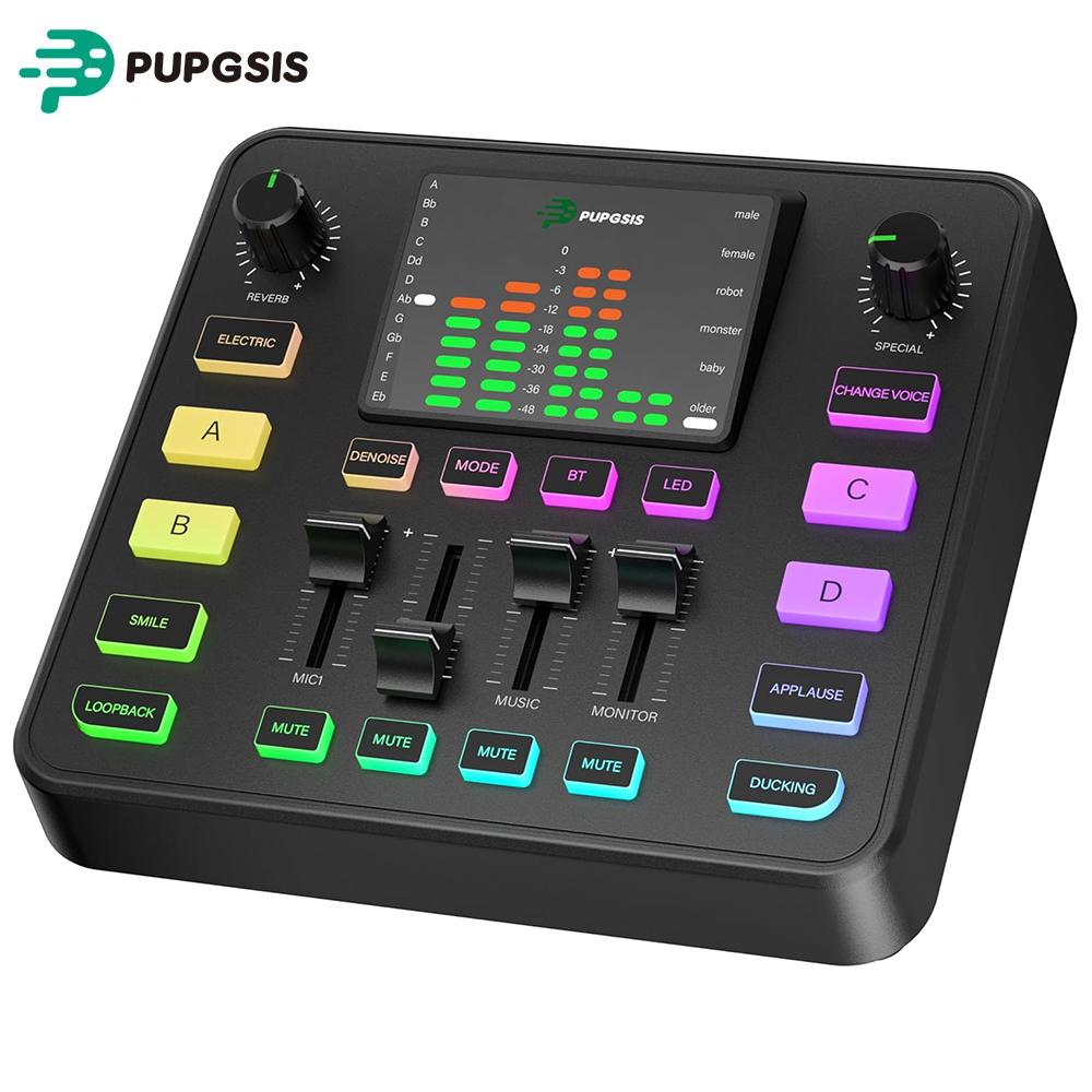 Elgato Stream Deck - Pupgsis Gaming Audio Mixer, Interface audio,