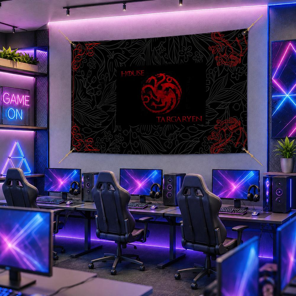 Drapeaux du célèbre clan H-Hou - Esports Gaming House avis et prix