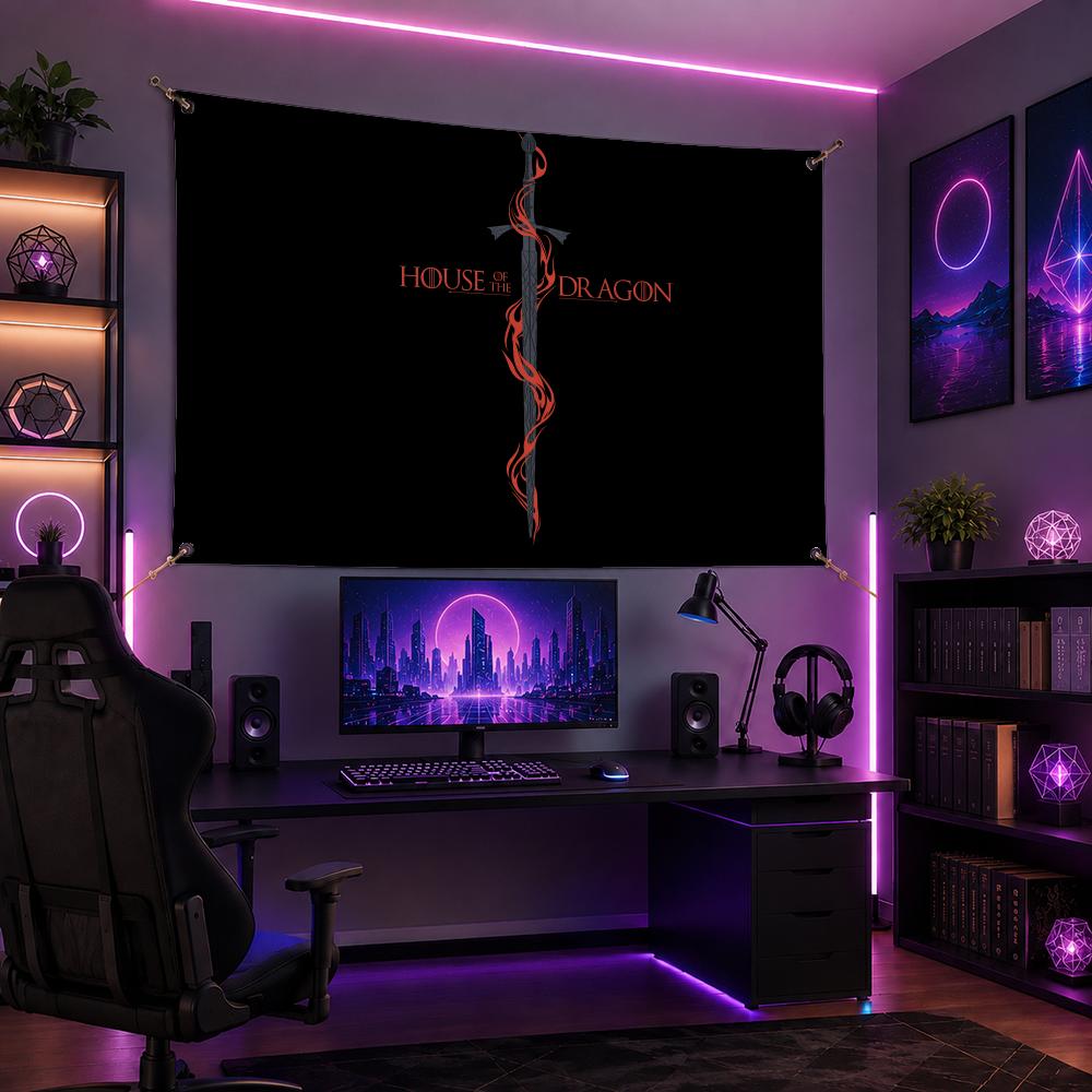 Drapeaux du célèbre clan H-Hou - Esports Gaming House avis et prix