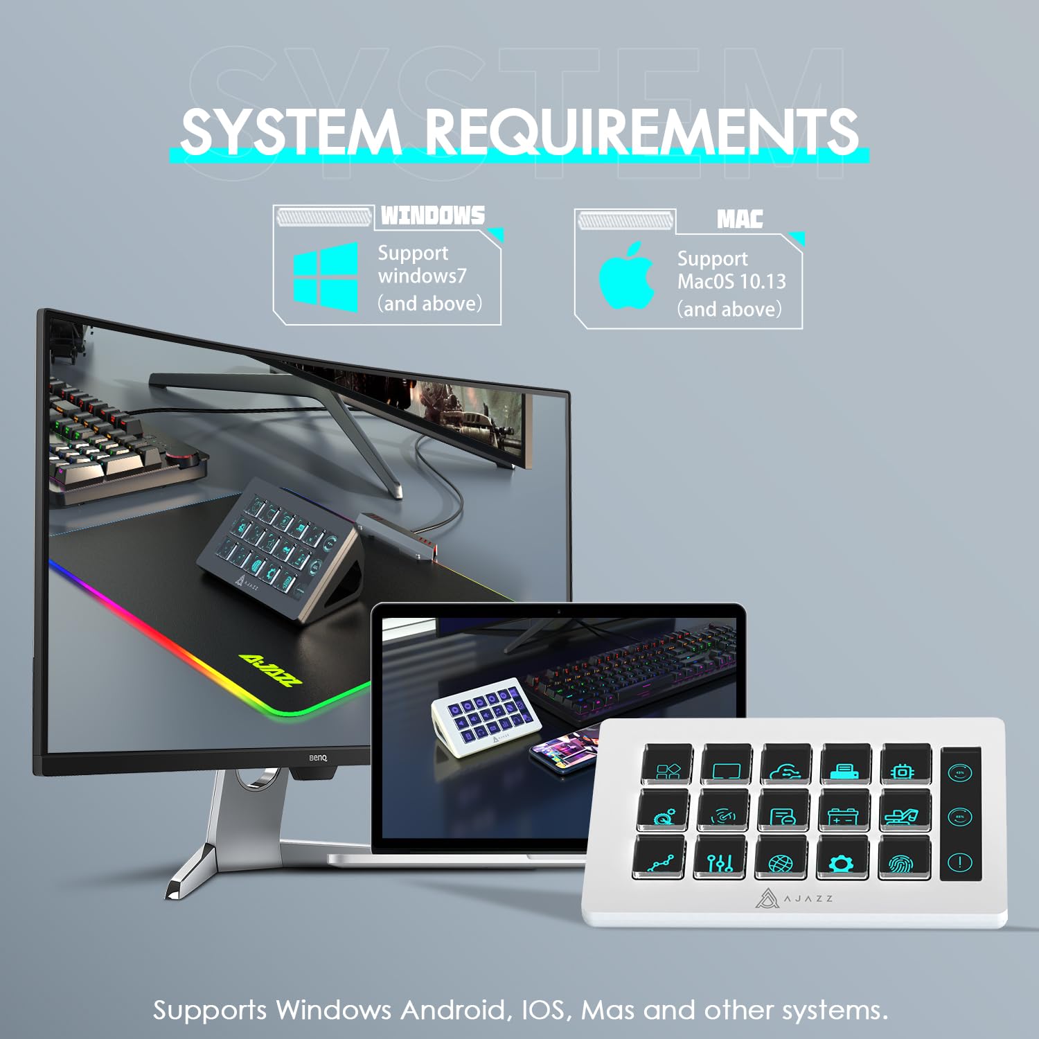 ATTACK SHARK x AJAZZ AKP153 ST - Elgato Stream Deck avis et prix