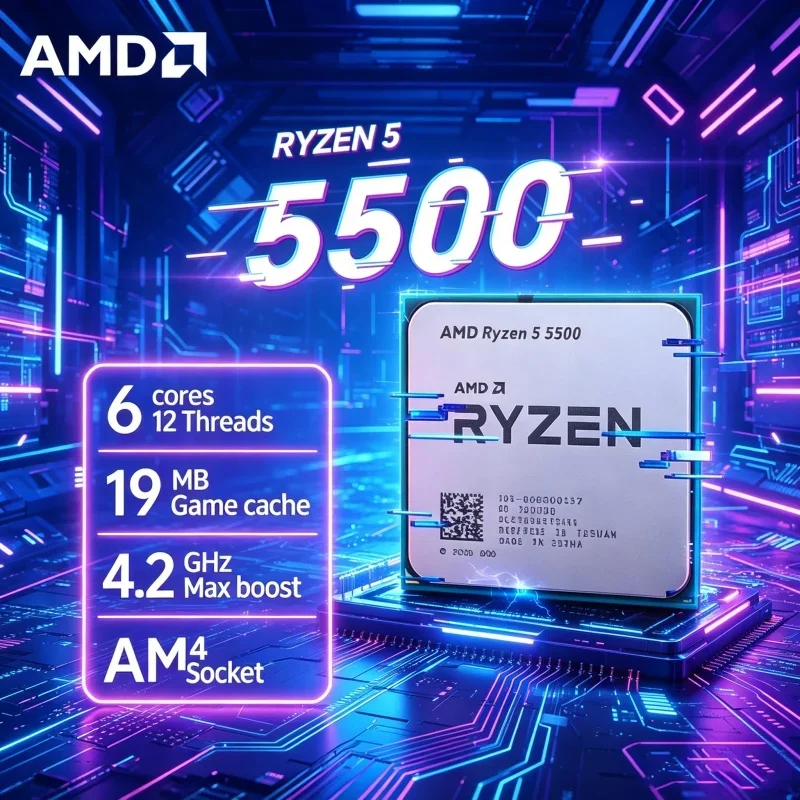 Processeur de bureau AMD Ryzen - Amd Cpu Ryzen 5 avis et prix