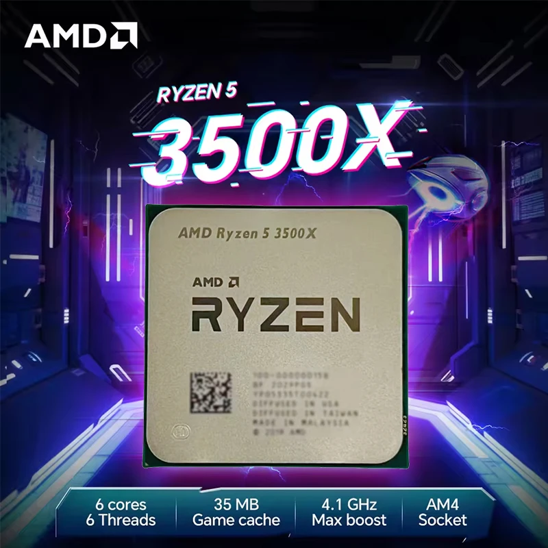 Processeur AMD Ryzen 5 R5 3500 - Amd Cpu Ryzen 5 avis et prix