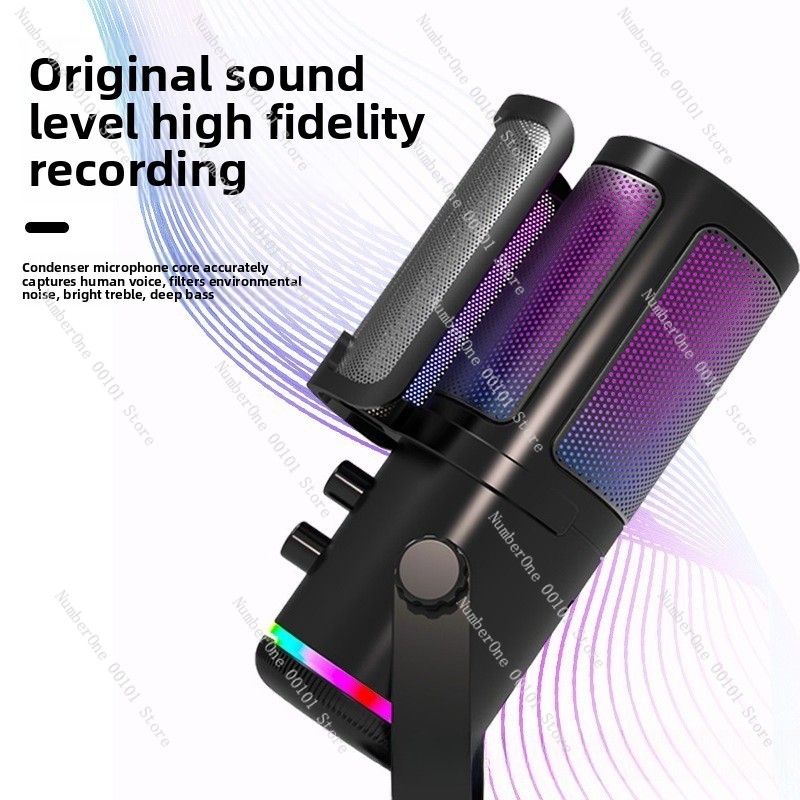 Microphone à condensateur USB  - Streaming Mic Condenser avis et prix