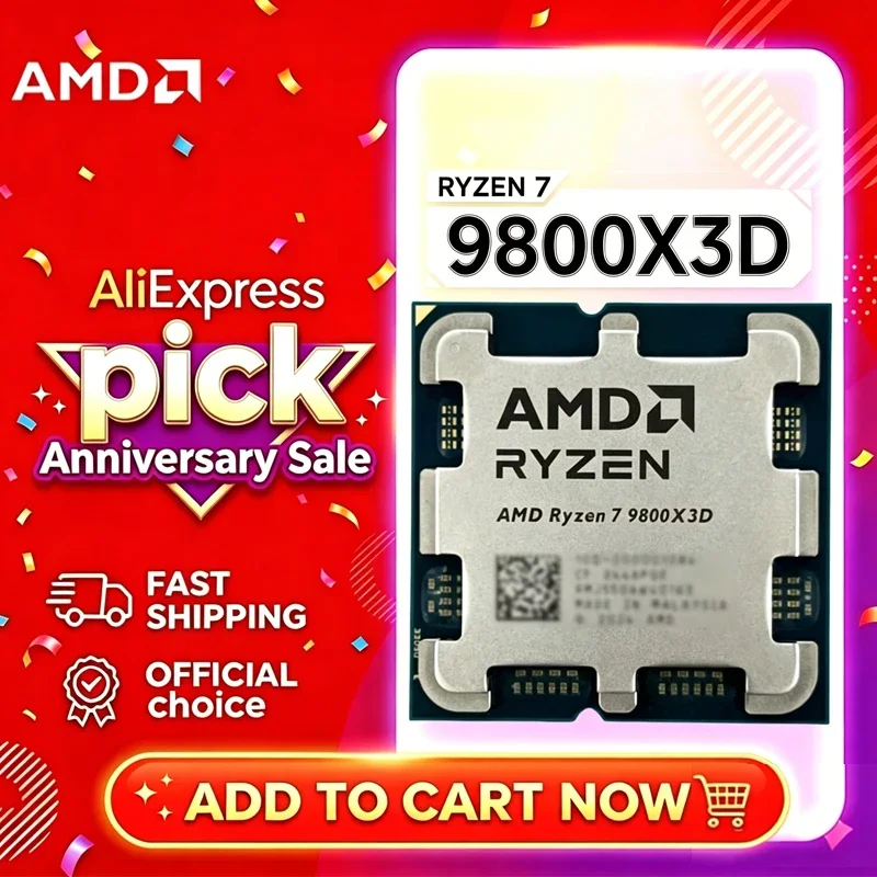 AMD Ryzen 7 9800X3D R7 9800X3D - Amd Cpu Ryzen 5 avis et prix