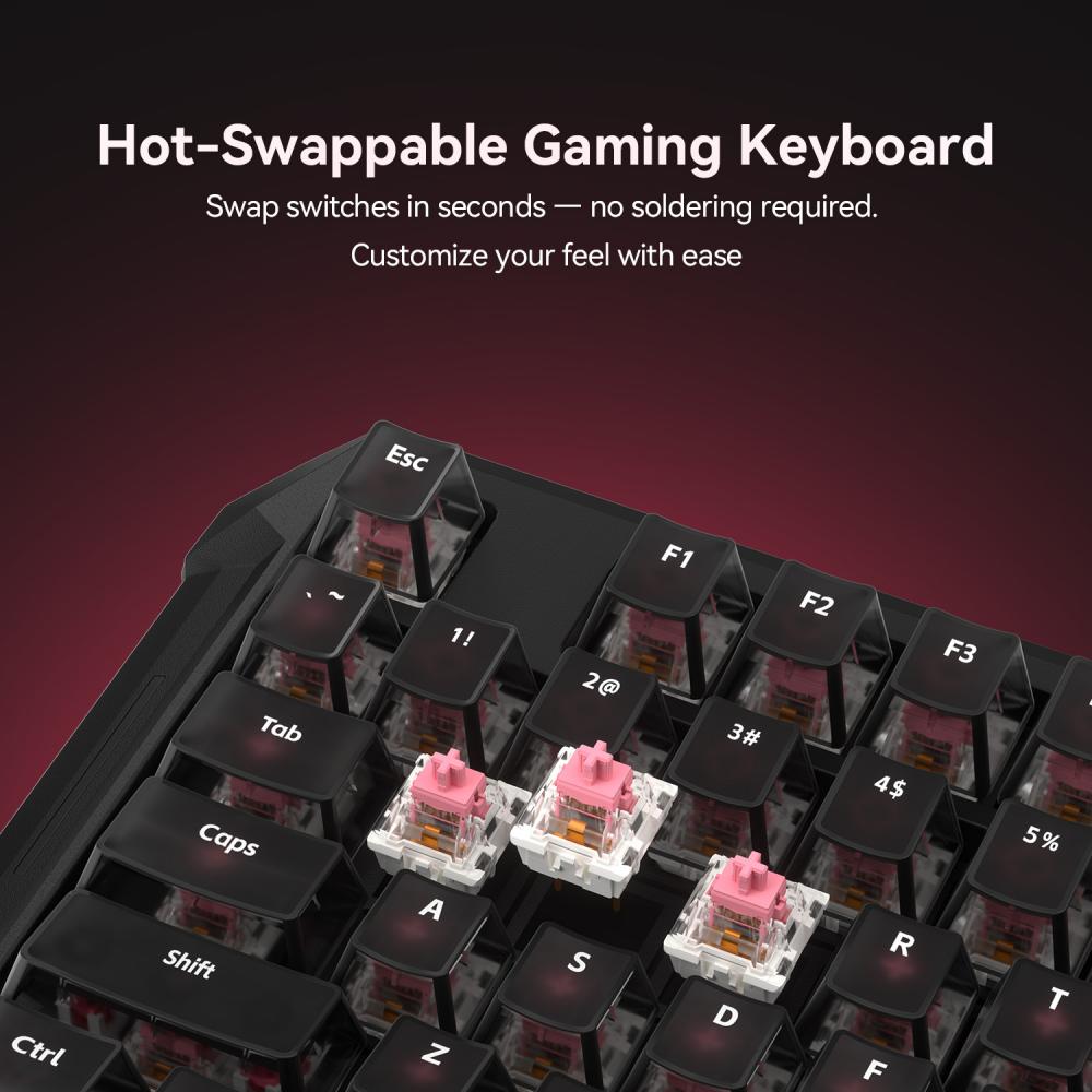 Clavier de jeu DarkBeacon Flux - Esports Gaming Photo avis et prix