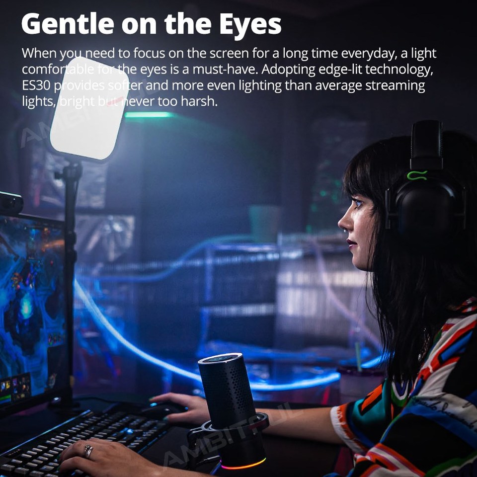 Kit d'éclairage LED pour jeux  - Esports Gaming Photo avis et prix