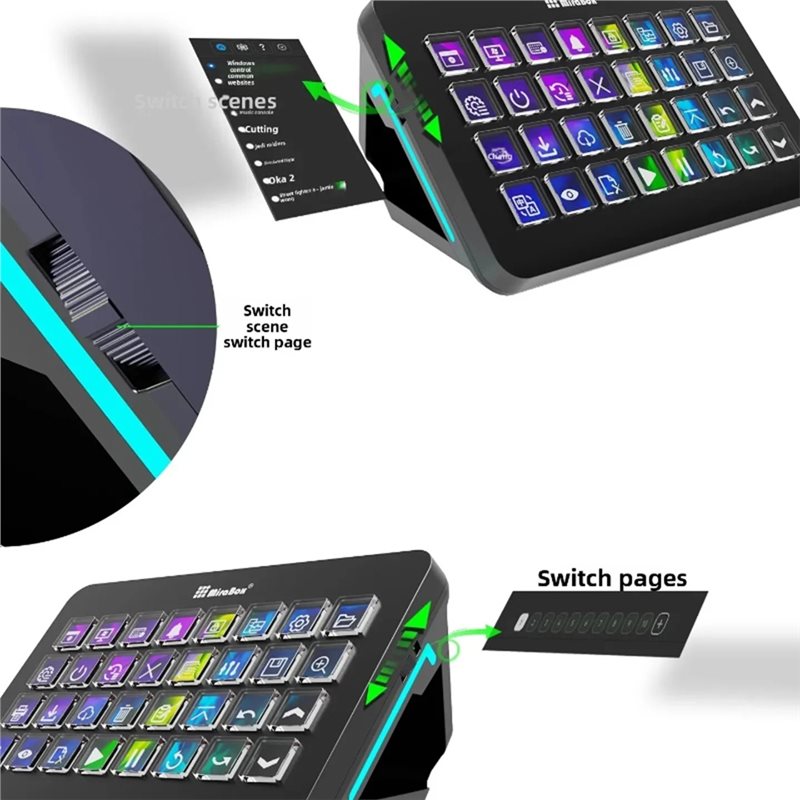 Mirabox XL – Accessoires de je - Elgato Stream Deck avis et prix