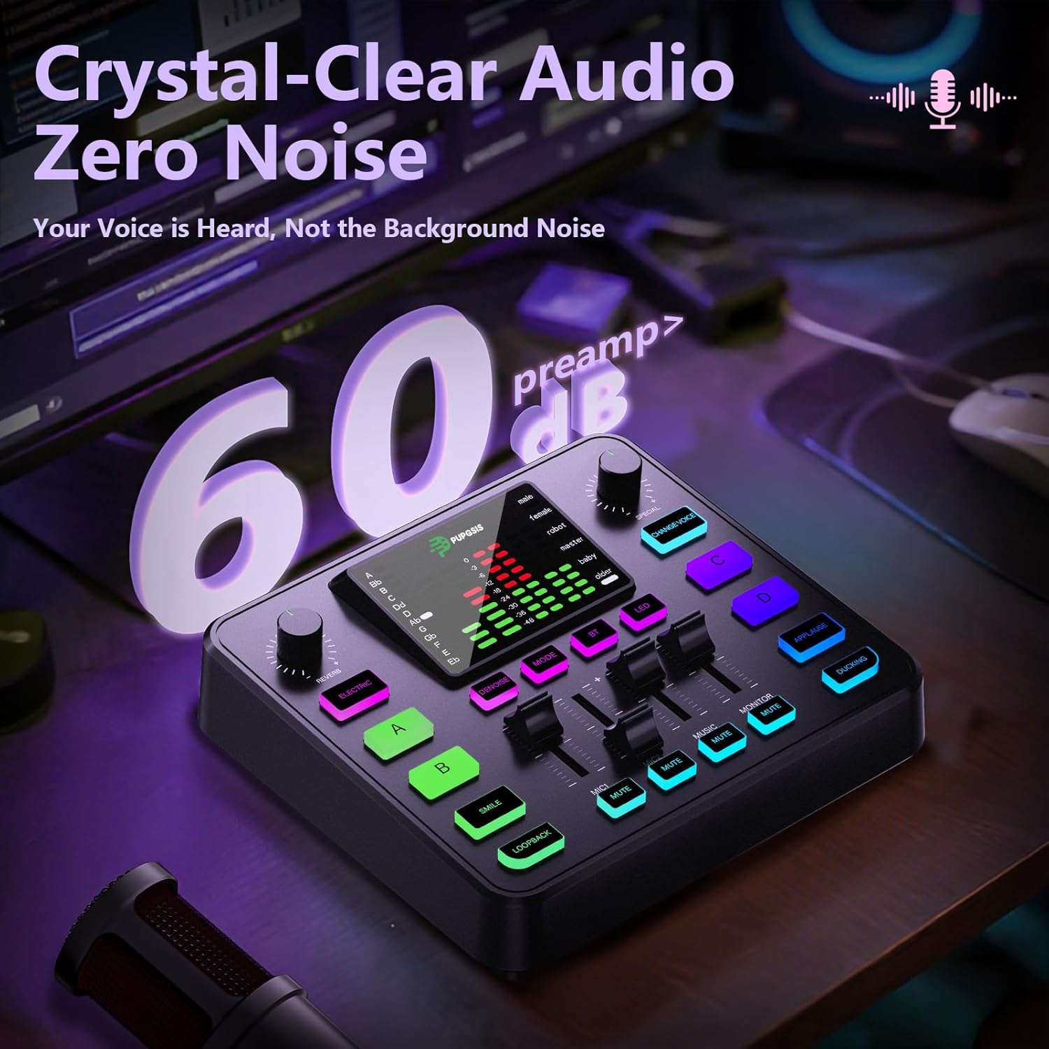 Pupgsis Gaming Audio Mixer, In - Elgato Stream Deck avis et prix