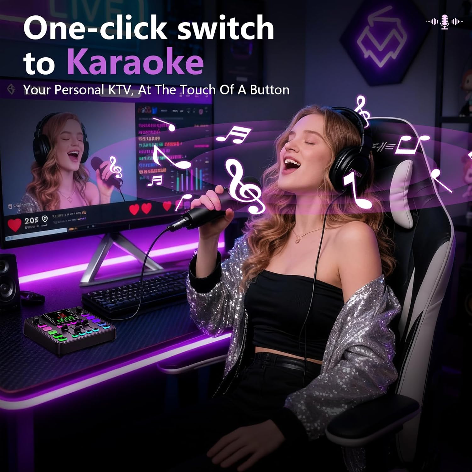Pupgsis Gaming Audio Mixer, In - Elgato Stream Deck avis et prix